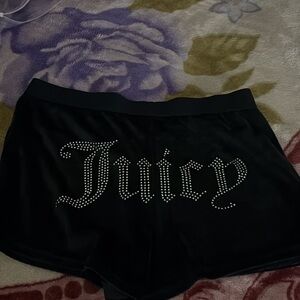 Juicy Couture Black Shorts